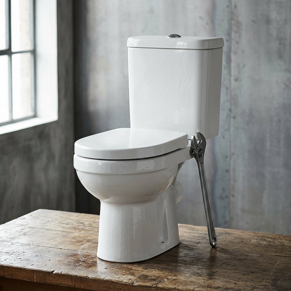 Close-coupled WC pack — ceramic pan and close-coupled cistern